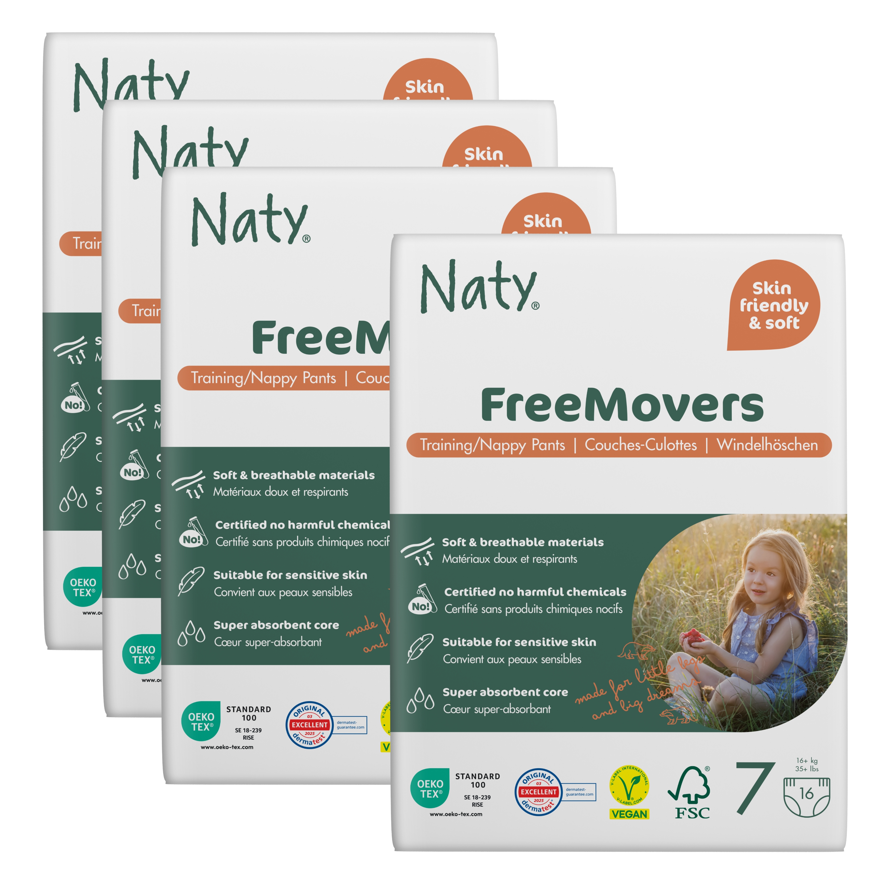 Ecologische Luierbroekjesabonnement (maat 7), , large, Eco by Naty